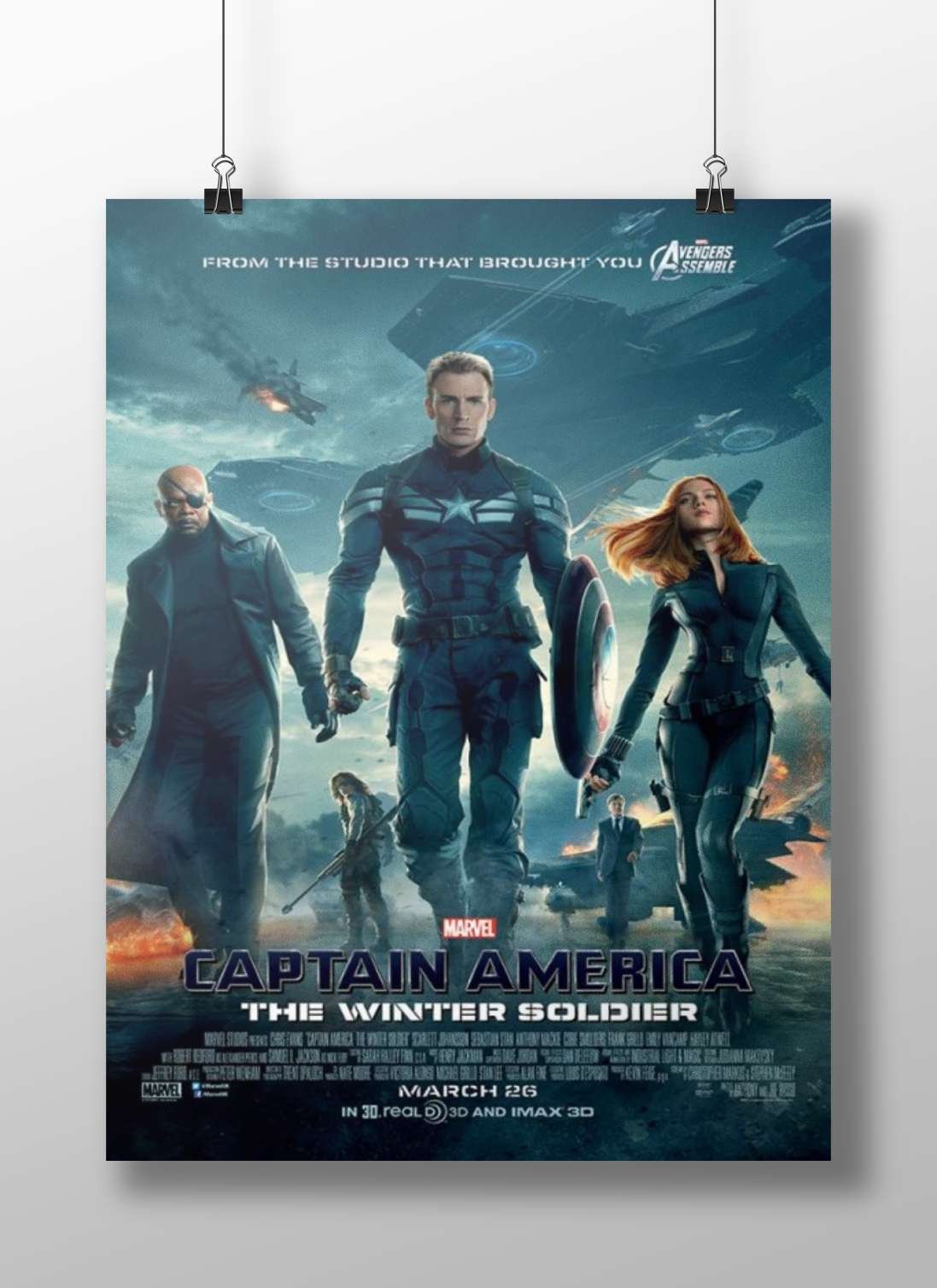 Captain America: The Winter Soldier (Marvel's MCU film) Captain America: The Winter Soldier - Superhero