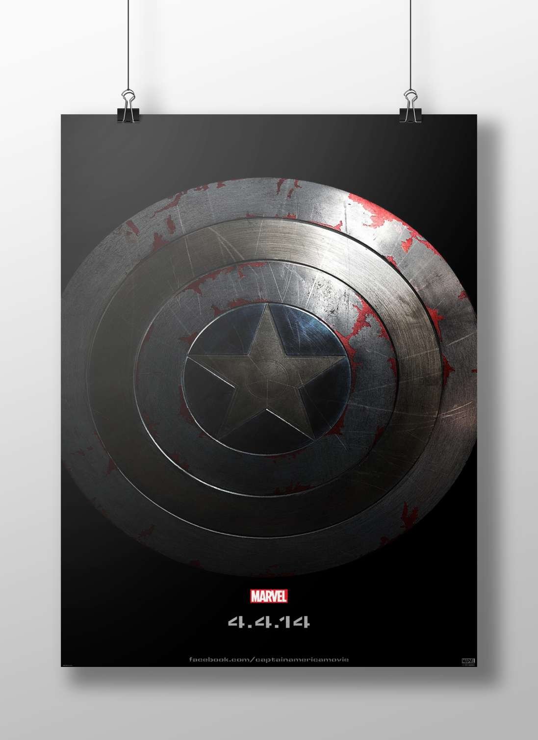 Captain America's shield from Marvel's Captain America movie Captain America'S Shield - Warlord Of Wakanda
