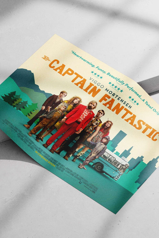 Captain Fantastic (movie) Captain - Life-Changing Adventure Poster