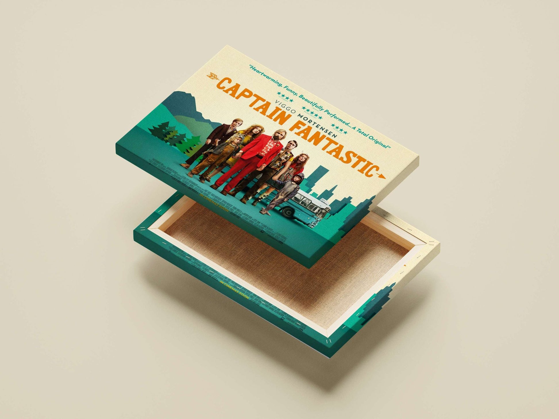Captain Fantastic (movie) Captain - Life-Changing Adventure Poster