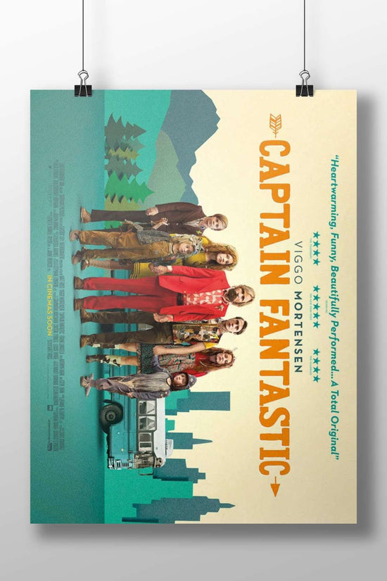 Captain Fantastic (movie) Captain - Life-Changing Adventure Poster
