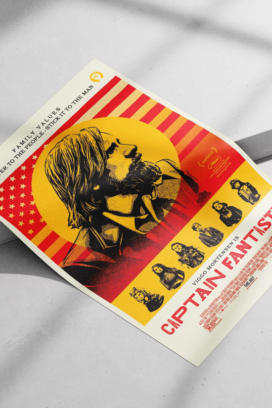 Captain Fantastic (movie) Captain - Visionary Family Poster