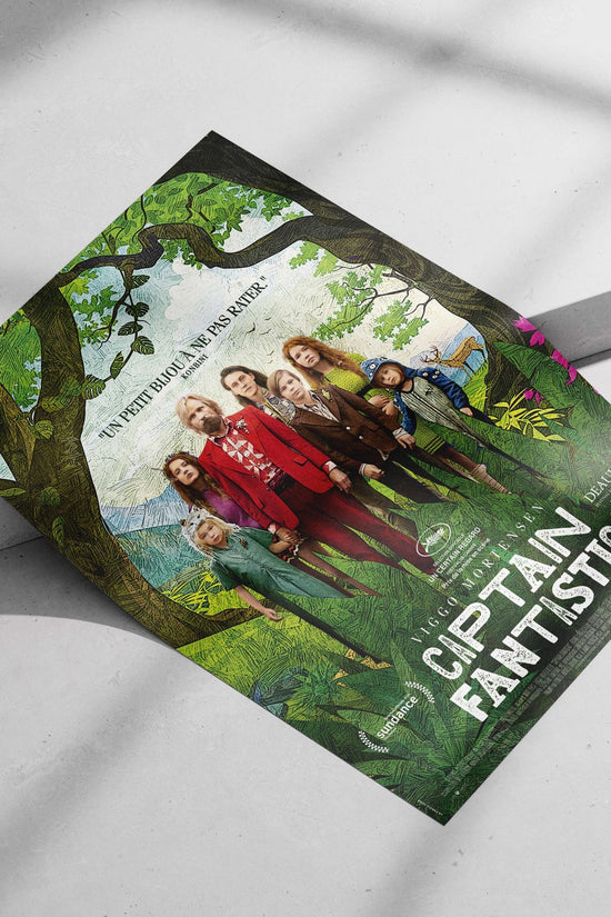 Captain Fantastic (movie starring Viggo Mortensen) Captain - Heartwarming Family Poster