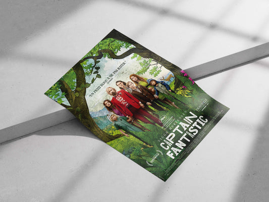 Captain Fantastic (movie starring Viggo Mortensen) Captain - Heartwarming Family Poster