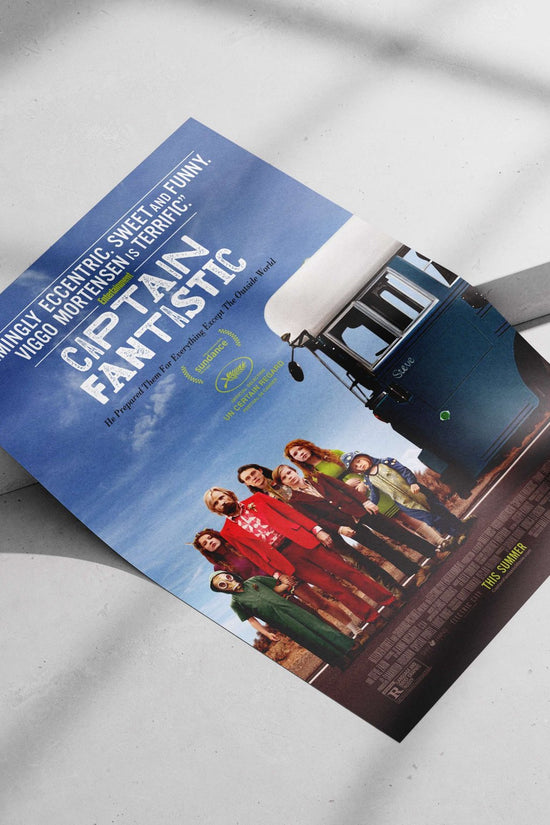 Captain Fantastic (movie) Captain - Adventure Family Poster