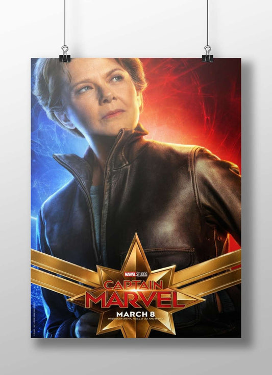 Carol Danvers (Captain Marvel) from Marvel Cinematic Universe Captain Marvel - Empowerment Poster
