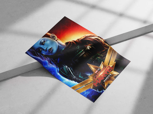 Carol Danvers (Captain Marvel) from Marvel Cinematic Universe Captain Marvel - Empowerment Poster