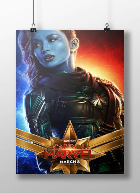 Carol Danvers (Captain Marvel) from Marvel Cinematic Universe Captain Marvel - Empowerment Poster