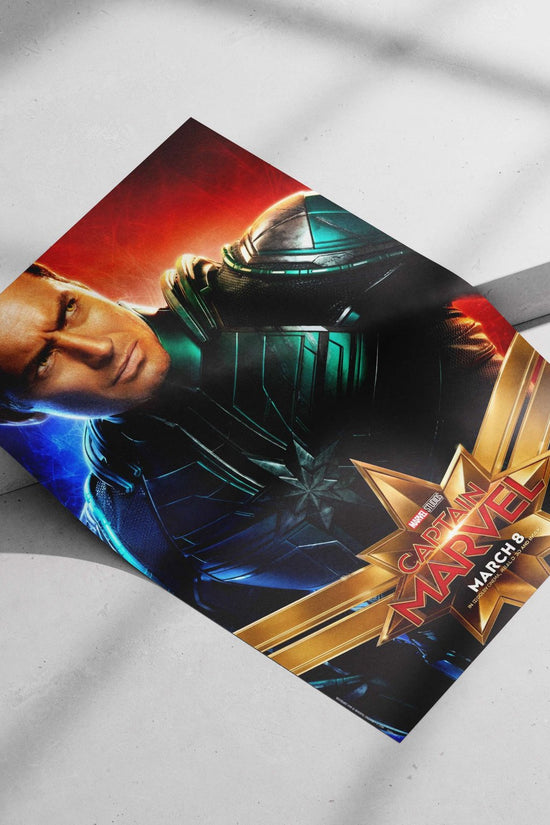 Captain Marvel (from Marvel Studios' film) Captain Marvel - Iconic Hero Poster