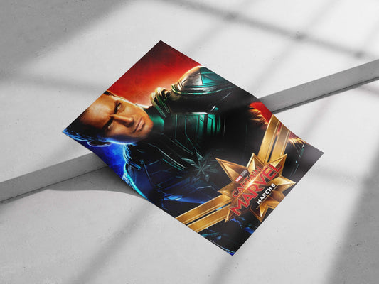 Captain Marvel (from Marvel Studios' film) Captain Marvel - Iconic Hero Poster