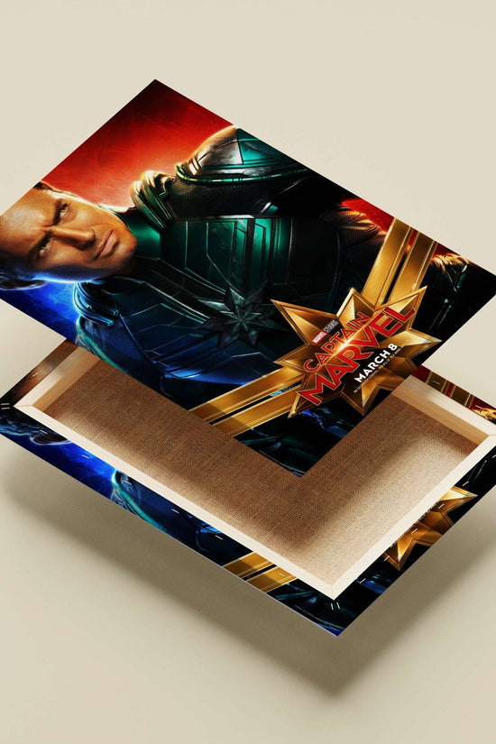 Captain Marvel (from Marvel Studios' film) Captain Marvel - Iconic Hero Poster