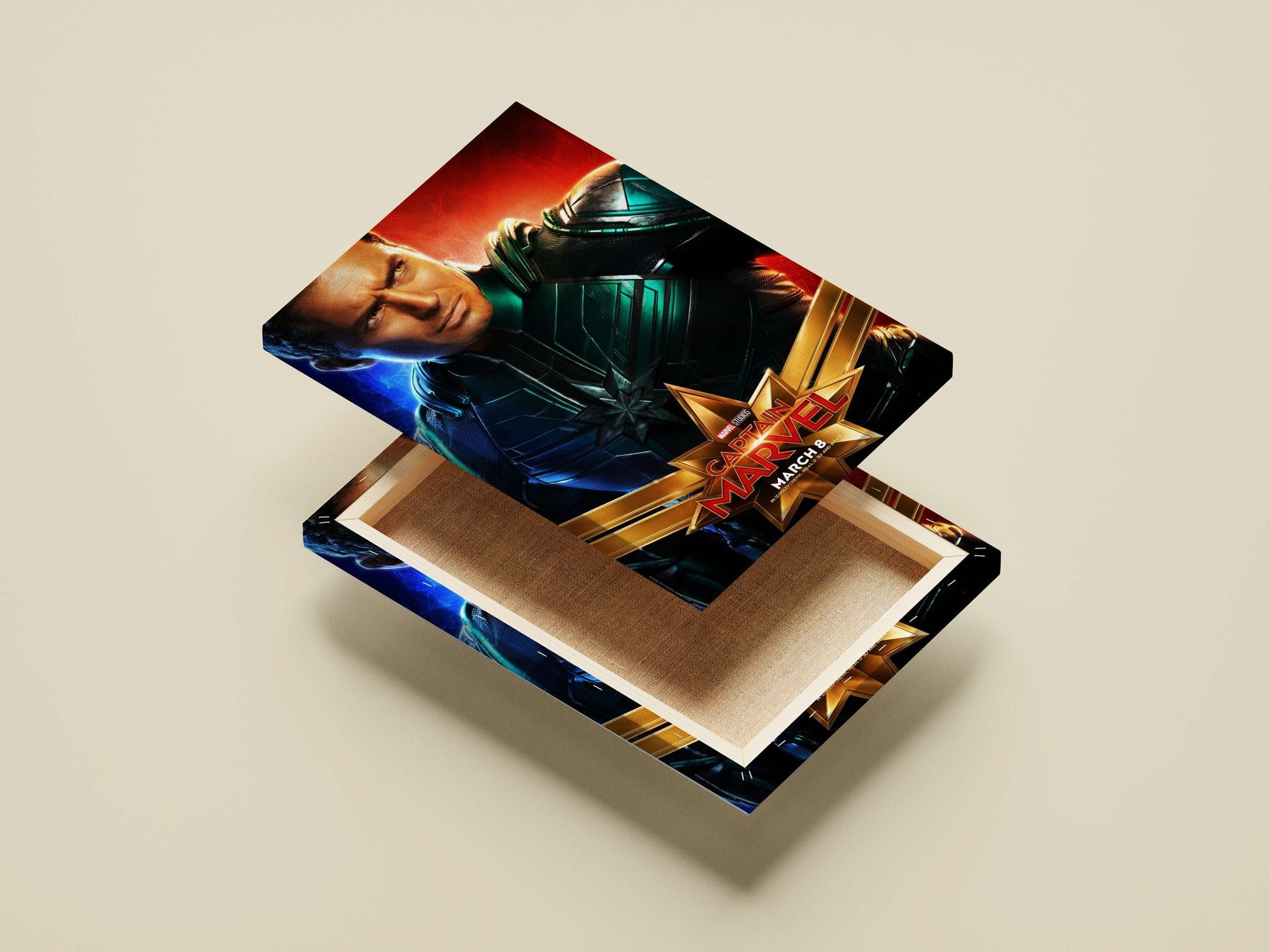 Captain Marvel (from Marvel Studios' film) Captain Marvel - Iconic Hero Poster