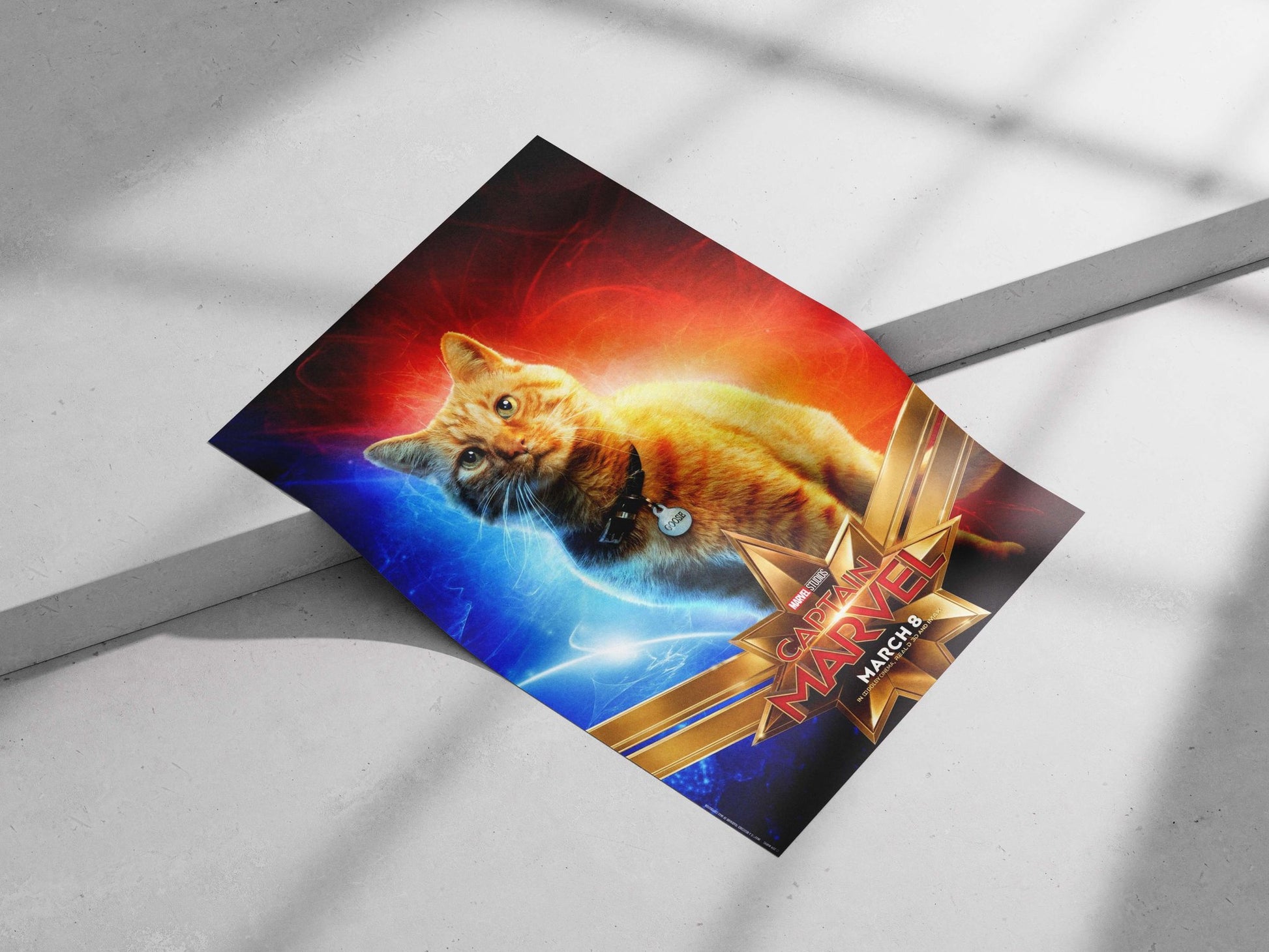Goose (the cat character from Marvel's Captain Marvel franchise) Goose - Trusty Sidekick Poster