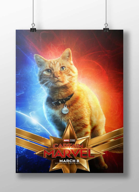 Goose (the cat character from Marvel's Captain Marvel franchise) Goose - Trusty Sidekick Poster
