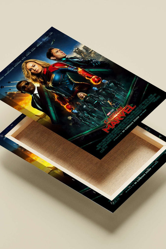 Captain Marvel (the 2019 Marvel Cinematic Universe film) Captain Marvel - Majestic Heroine Poster