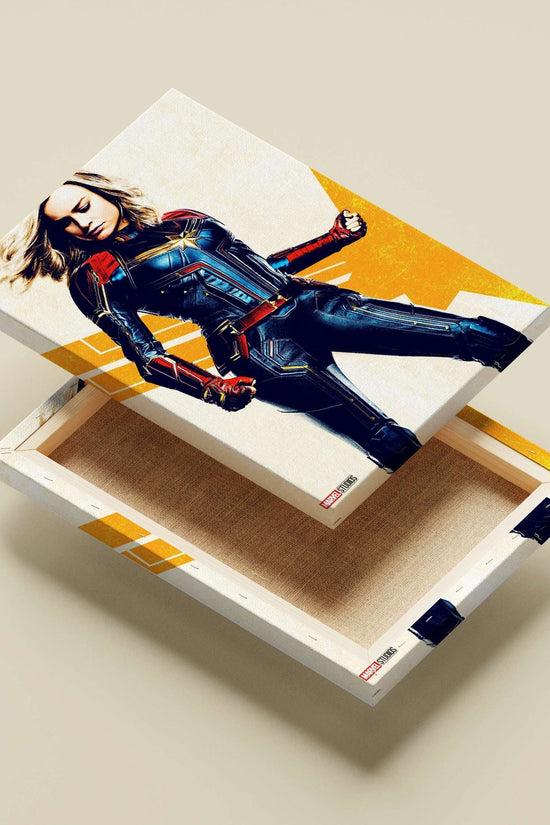 Carol Danvers as Captain Marvel from Marvel Cinematic Universe Captain Marvel - Iconic Power Poster