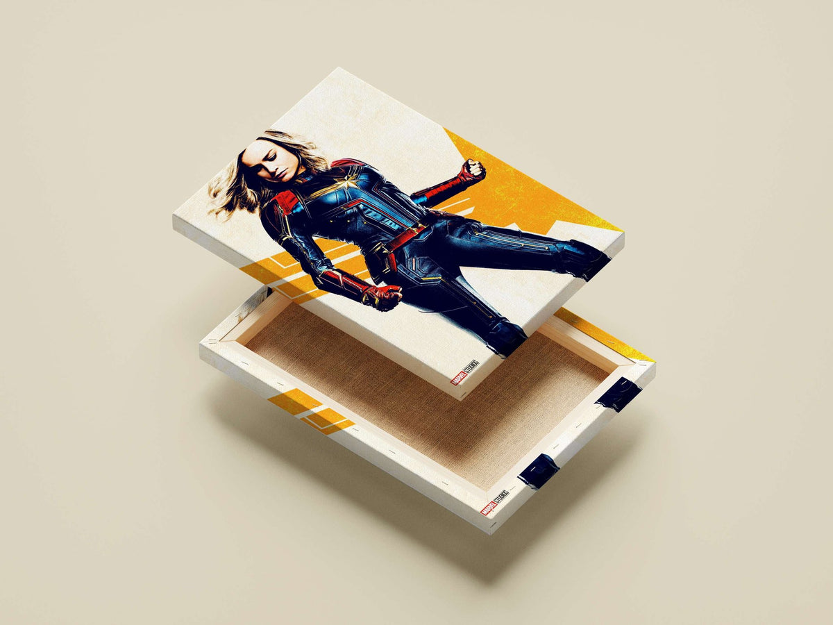 Carol Danvers as Captain Marvel from Marvel Cinematic Universe Captain Marvel - Iconic Power Poster