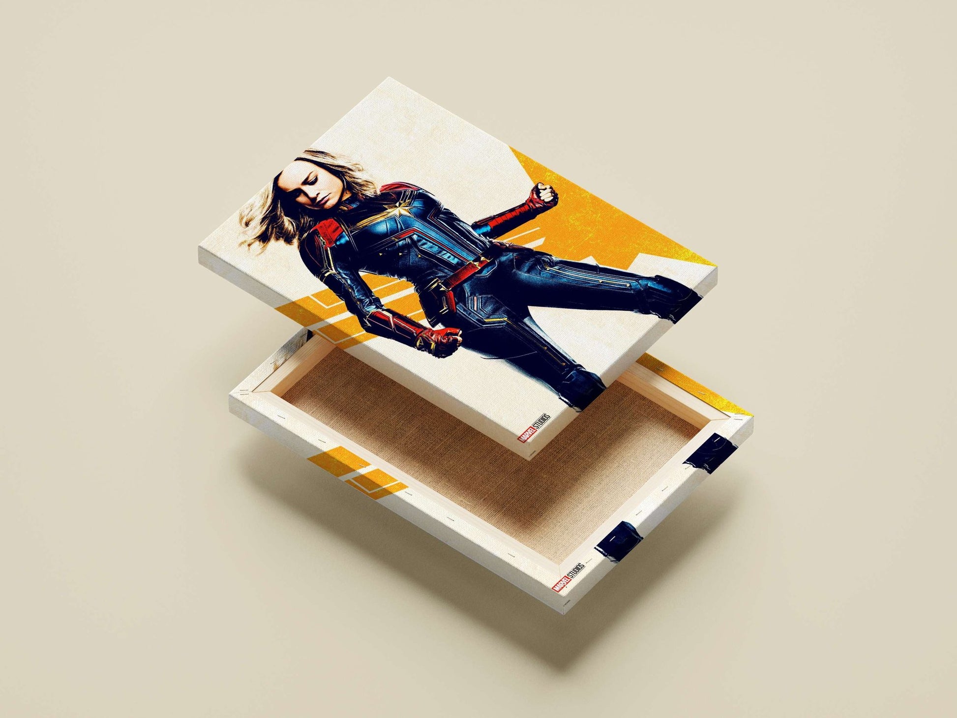 Carol Danvers as Captain Marvel from Marvel Cinematic Universe Captain Marvel - Iconic Power Poster