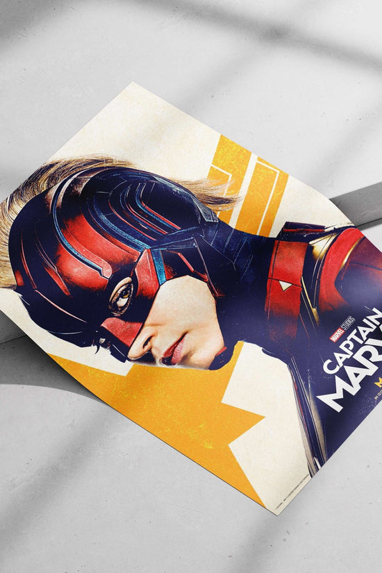 Captain Marvel - Iconic Hero Poster