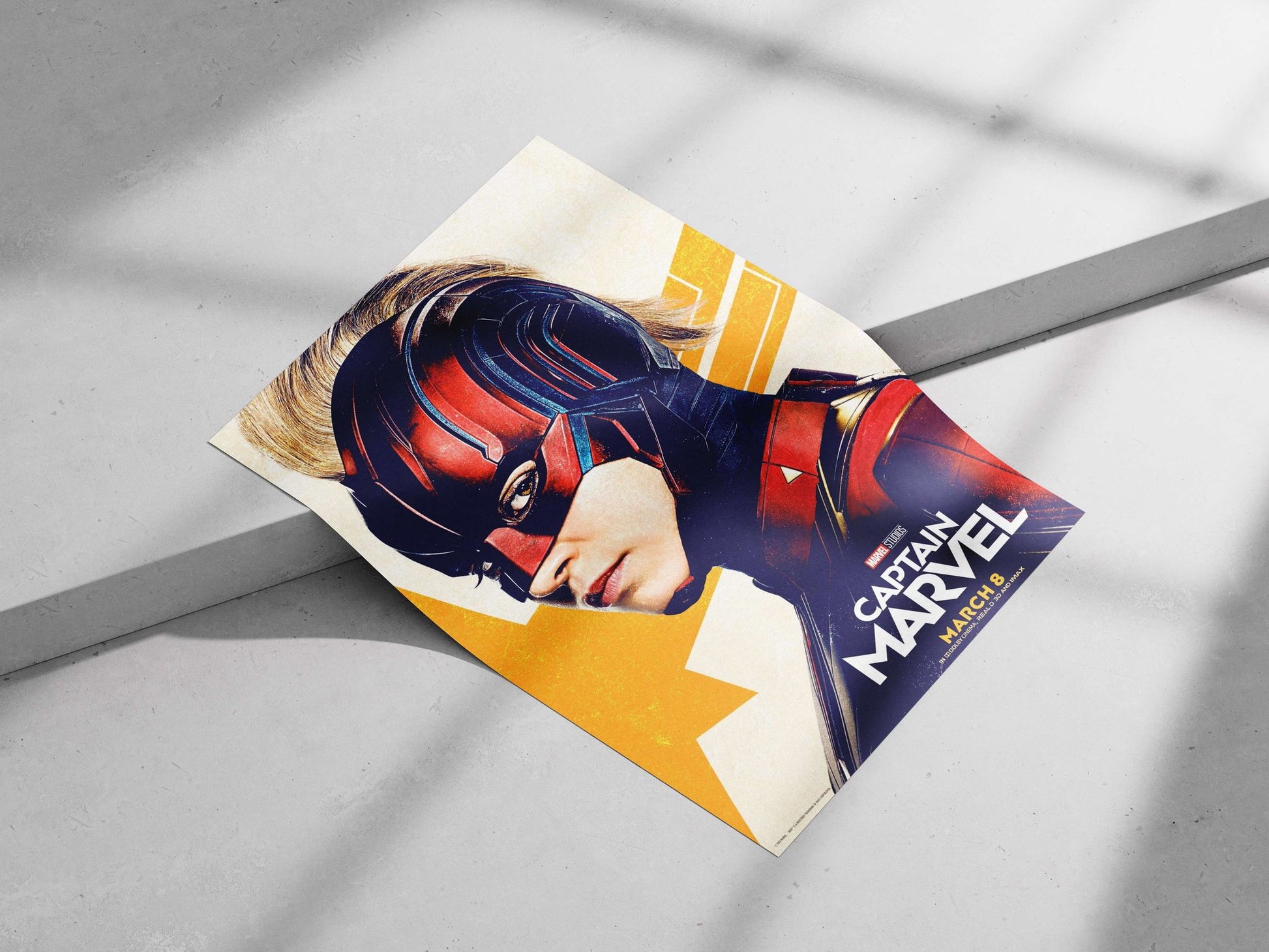 Captain Marvel - Iconic Hero Poster