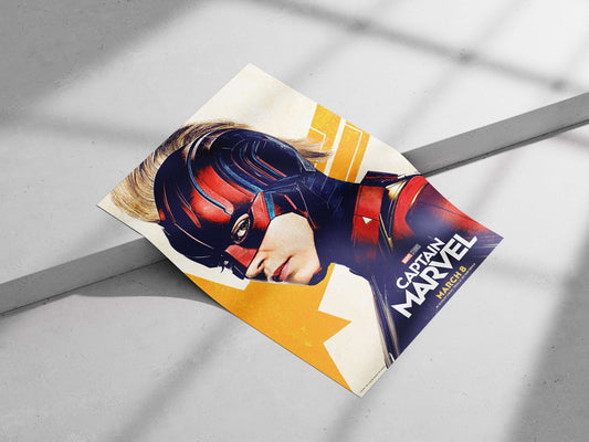 Captain Marvel - Iconic Hero Poster