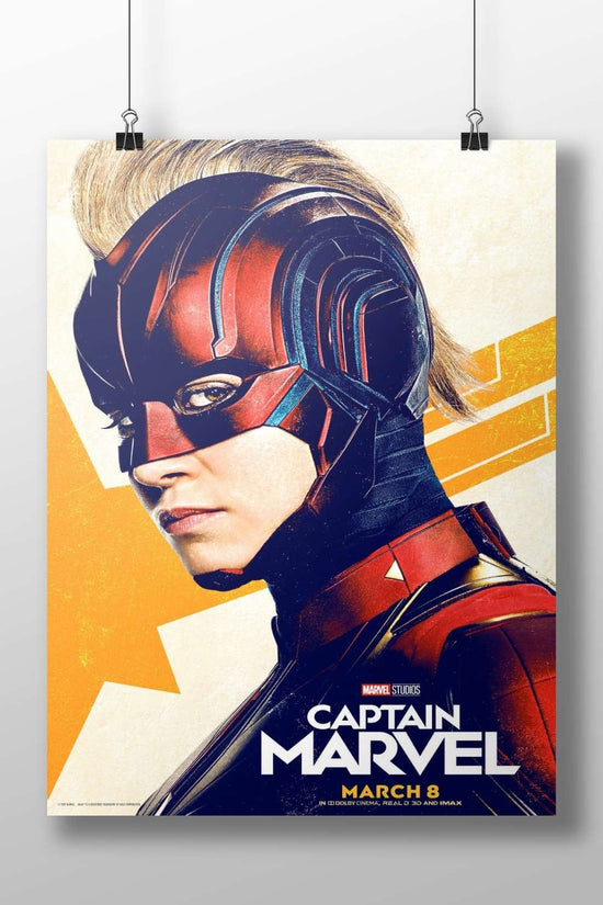 Captain Marvel - Iconic Hero Poster