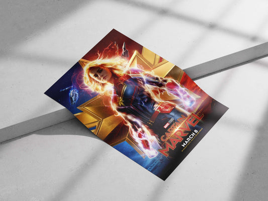 Carol Danvers (Marvel Studios' Captain Marvel franchise) Carol Danvers - Strong Female Lead Poster