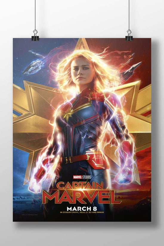 Carol Danvers (Marvel Studios' Captain Marvel franchise) Carol Danvers - Strong Female Lead Poster