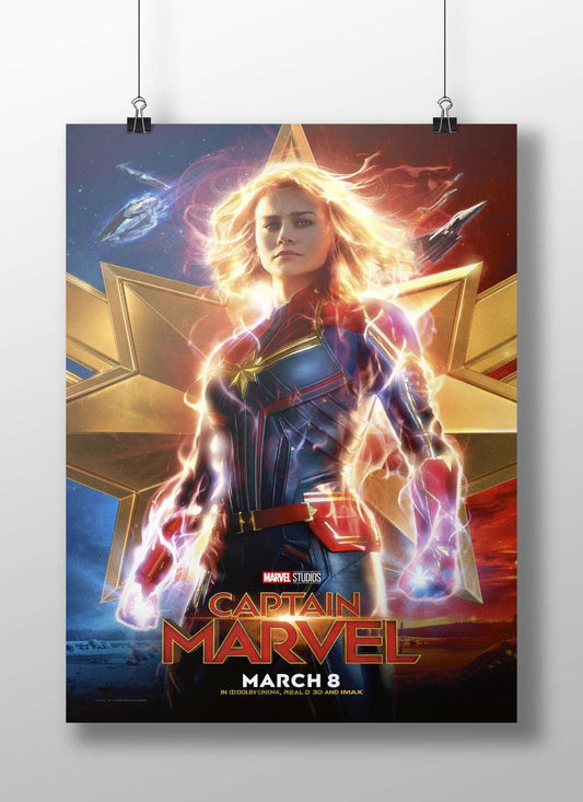 Carol Danvers (Marvel Studios' Captain Marvel franchise) Carol Danvers - Strong Female Lead Poster