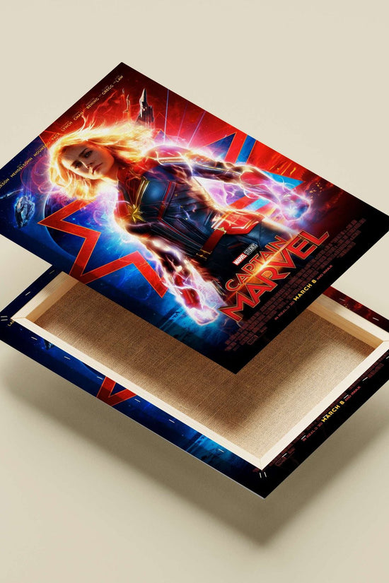 Captain Marvel (Marvel Cinematic Universe character) Captain Marvel - Iconic Power Poster