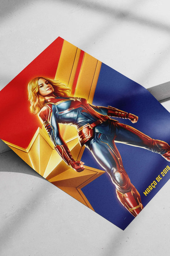 Carol Danvers as Captain Marvel from the Marvel Cinematic Universe (2019 film) Captain Marvel -