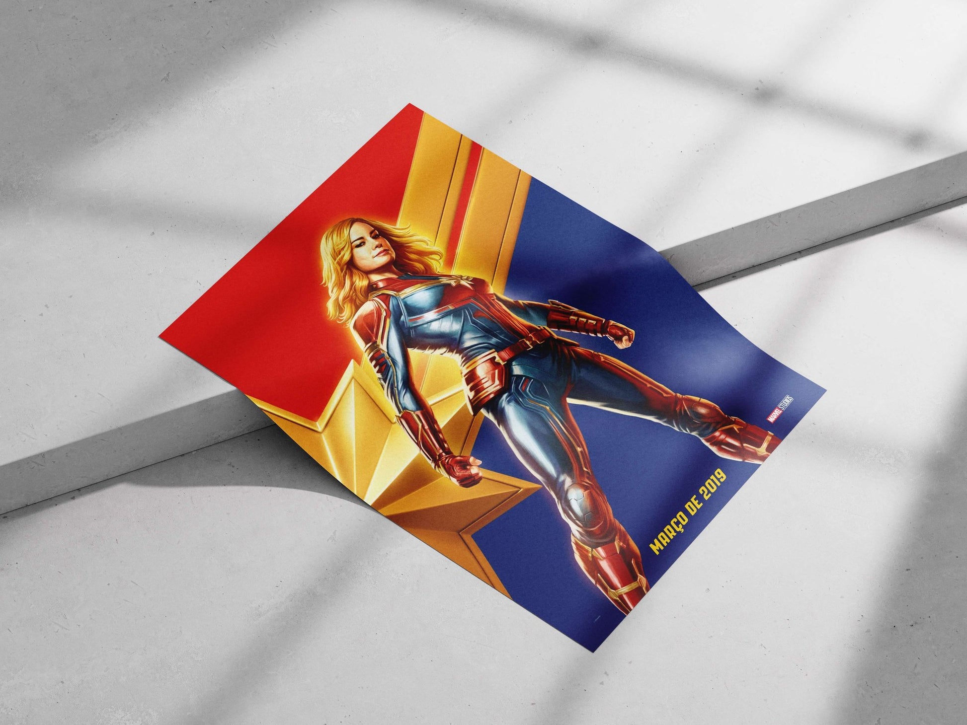 Carol Danvers as Captain Marvel from the Marvel Cinematic Universe (2019 film) Captain Marvel -