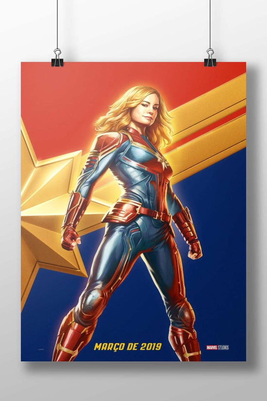 Carol Danvers as Captain Marvel from the Marvel Cinematic Universe (2019 film) Captain Marvel -