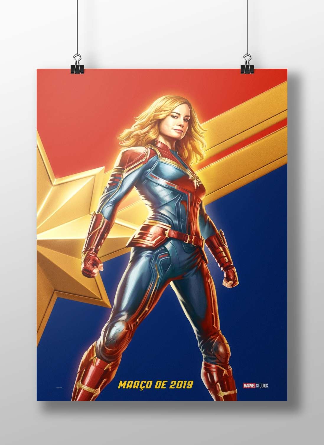 Carol Danvers as Captain Marvel from the Marvel Cinematic Universe (2019 film) Captain Marvel -