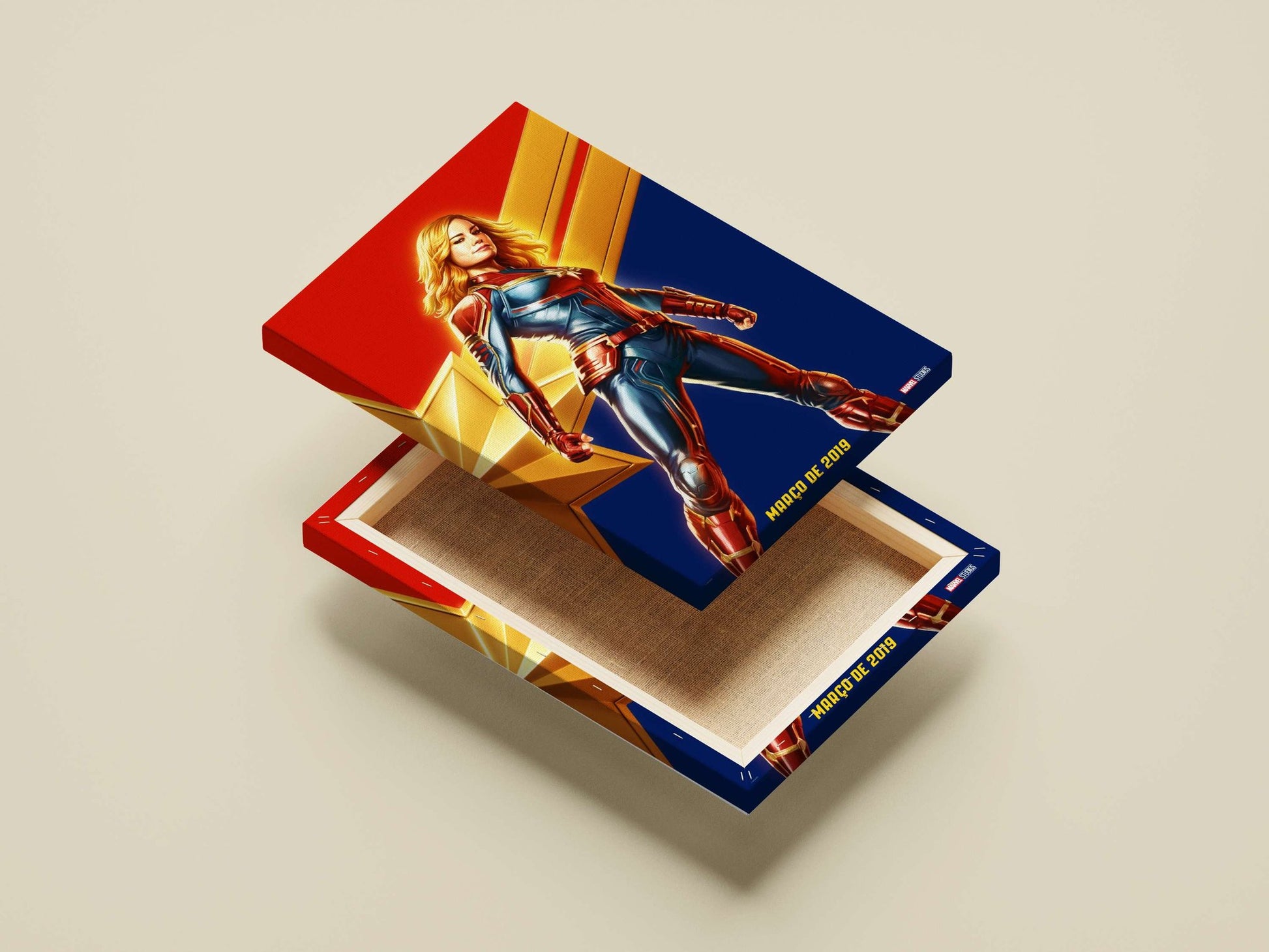 Carol Danvers as Captain Marvel from the Marvel Cinematic Universe (2019 film) Captain Marvel -