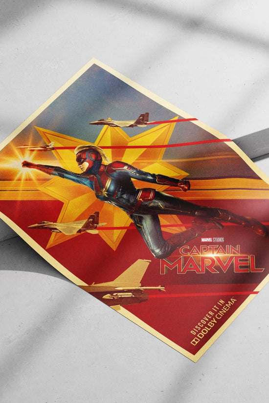 Captain Marvel (Marvel Cinematic Universe character) Captain Marvel - Majestic Icon Poster