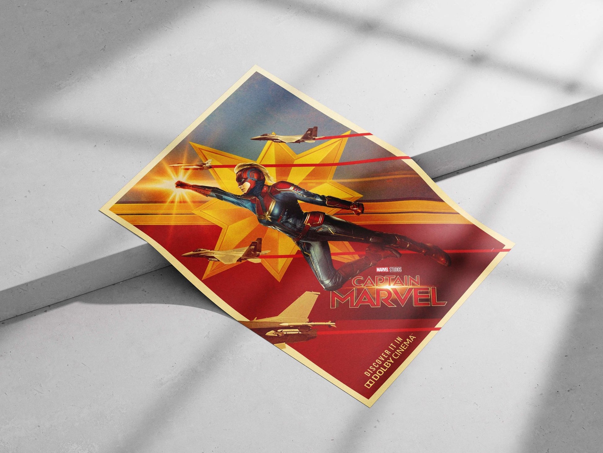 Captain Marvel (Marvel Cinematic Universe character) Captain Marvel - Majestic Icon Poster
