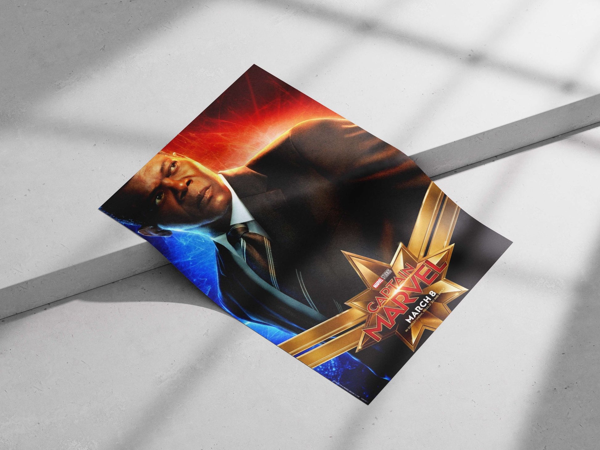 Nick Fury - Marvel Icon Poster