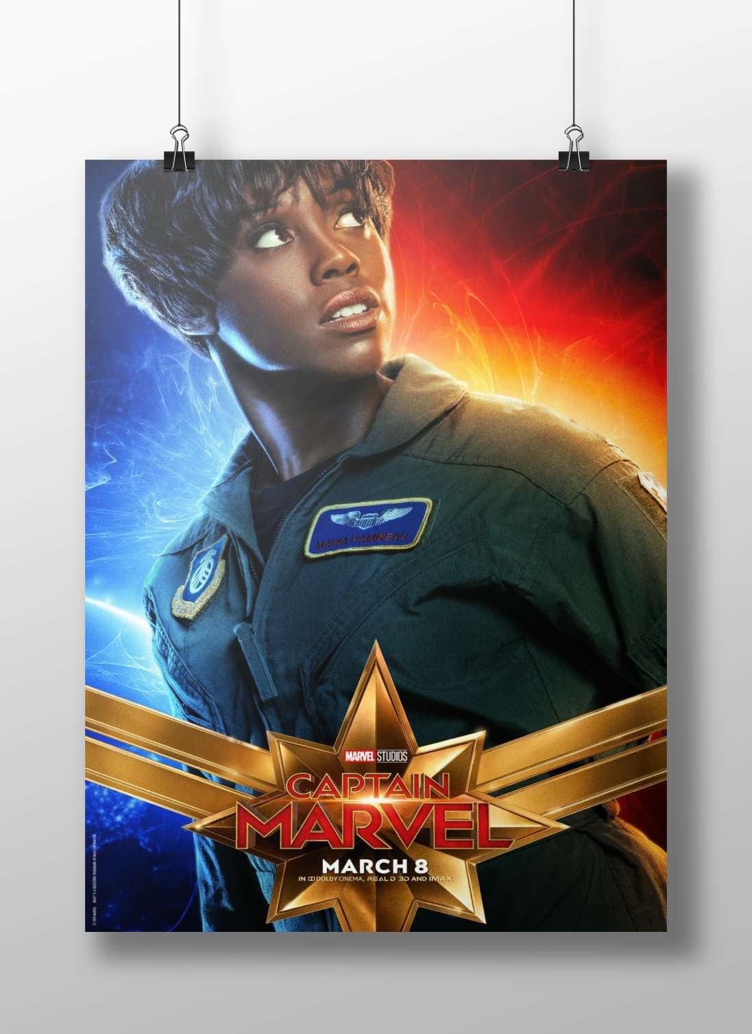 Maria Rambeau (a character from Marvel Studios' Captain Marvel franchise) Carol Danvers - Captain Marvel
