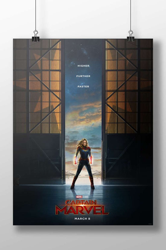 Captain Marvel (Carol Danvers), Marvel Cinematic Universe Captain Marvel - Iconic Hero Poster