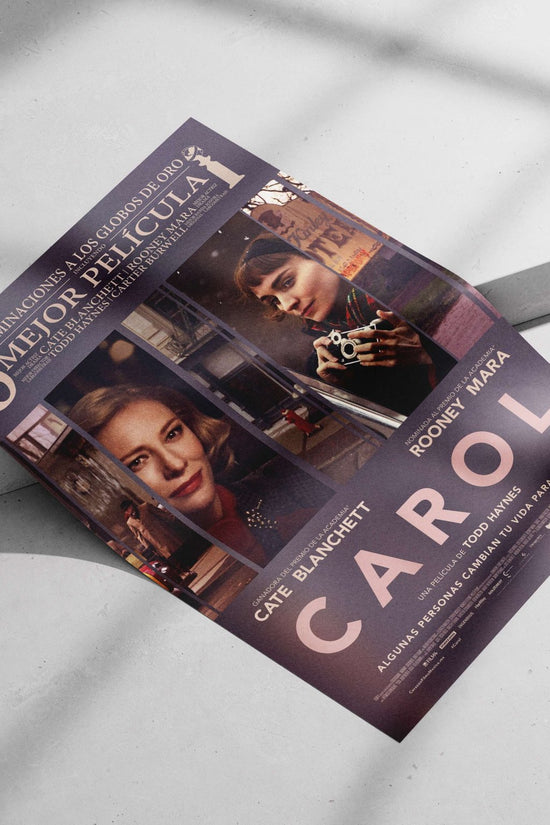 Carol (the 2015 film directed by Todd Haynes, starring Cate Blanchett and Rooney Mara) Carol