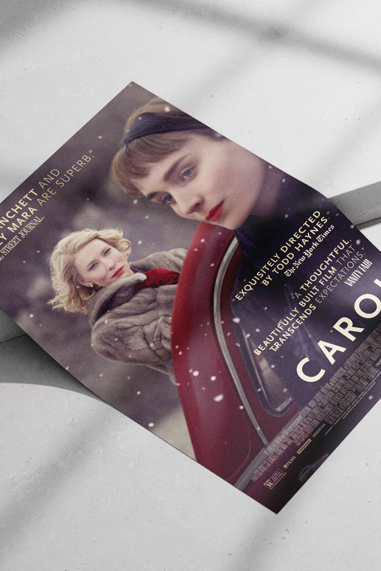 Carol (2015 film starring Cate Blanchett and Rooney Mara) Carol - Heartfelt Romance Poster