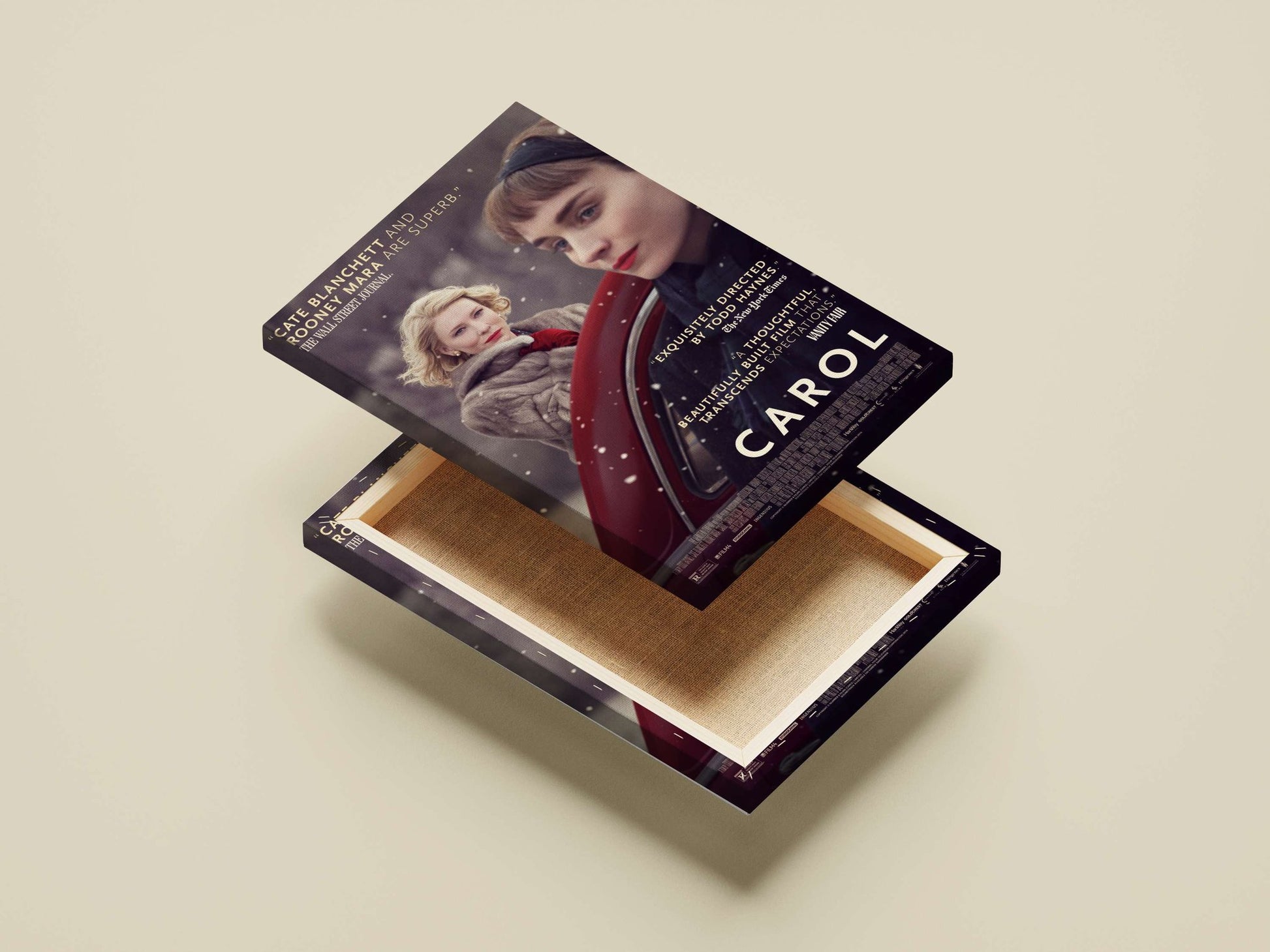 Carol (2015 film starring Cate Blanchett and Rooney Mara) Carol - Heartfelt Romance Poster