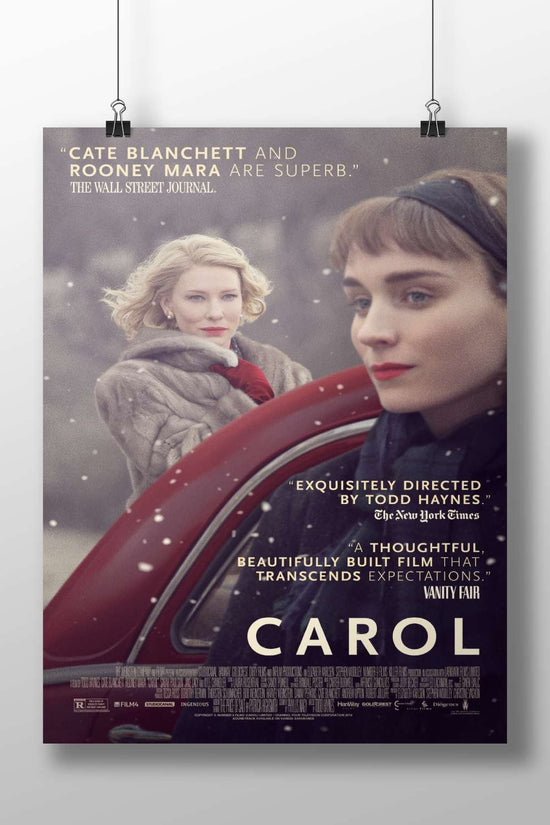 Carol (2015 film starring Cate Blanchett and Rooney Mara) Carol - Heartfelt Romance Poster