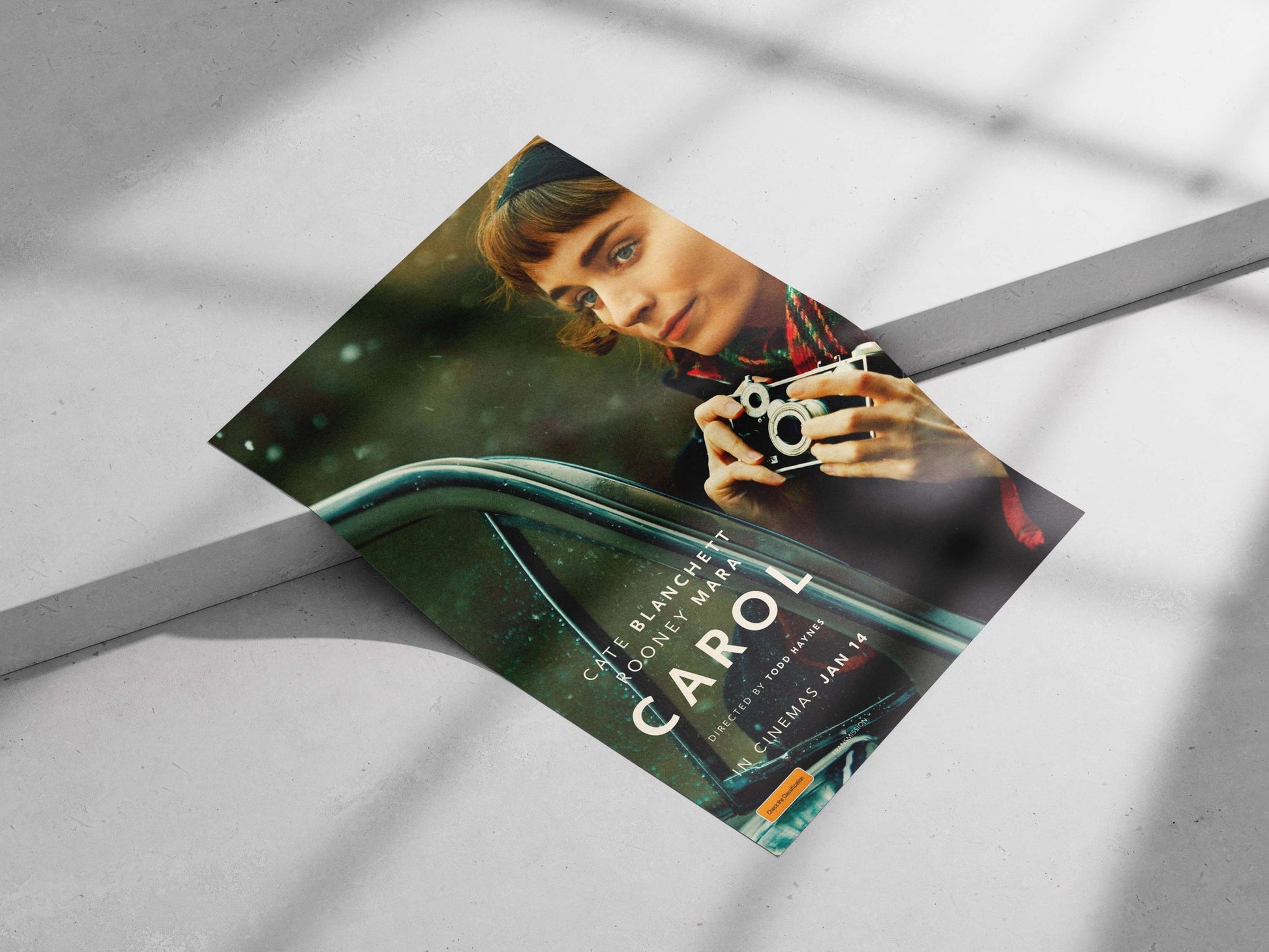 Carol (film) Cate Blanchett - Enigmatic Heroine Poster