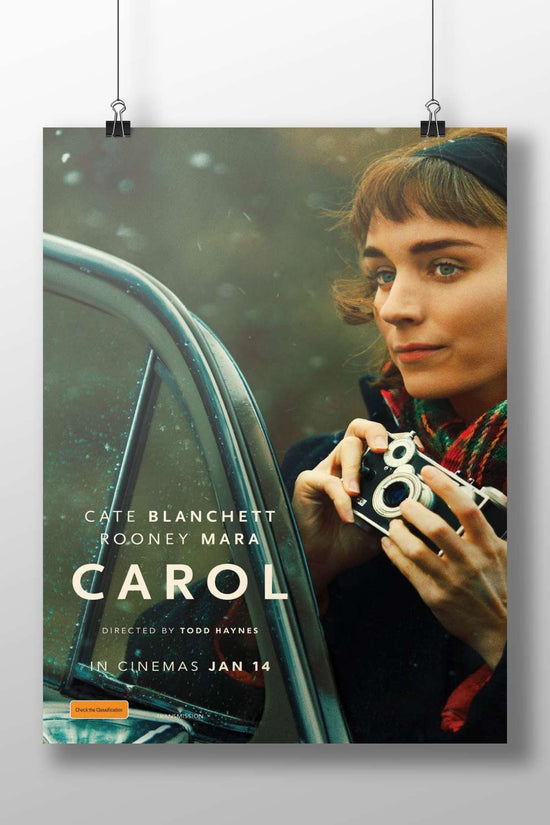 Carol (film) Cate Blanchett - Enigmatic Heroine Poster
