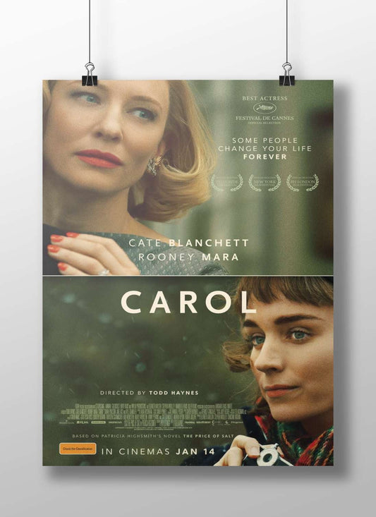 Carol (the 2015 film based on Patricia Highsmith's novel *The Price of Salt*) Carol -