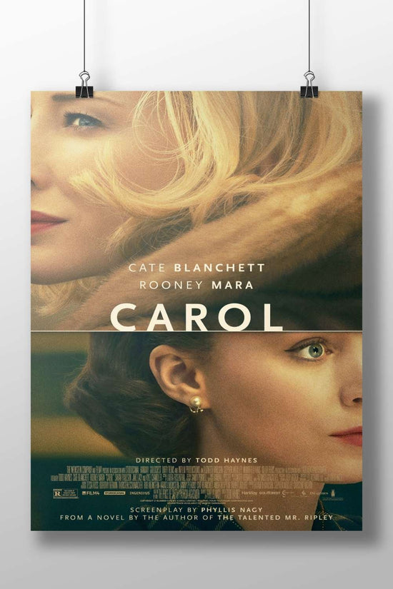 Carol (the 2015 film) Cate Blanchett - Lost In New York Poster