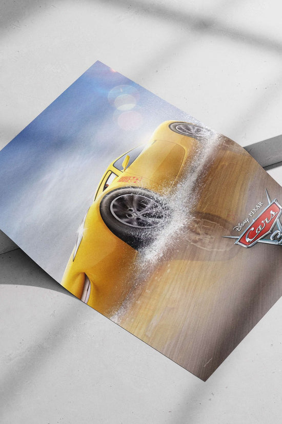 Lightning McQueen from Disney Pixar's Cars 3 Lightning Mcqueen - Speedy Icon Poster