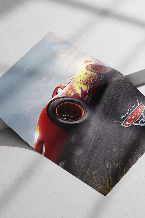 Lightning McQueen (Cars 3) Lightning Mcqueen - Turbocharged Poster